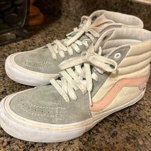 VAN’S SKATEBOARD HI-TOP PRO, GOOD USED CONDITION mens 6 Euro 38
